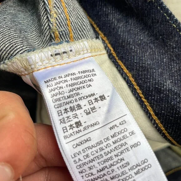 Levi's LVC 501Z XX 1954 Jeans ''Big E'' Original Fit Japan Woven